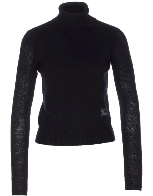 Sweater High Neck Long Sleeves
