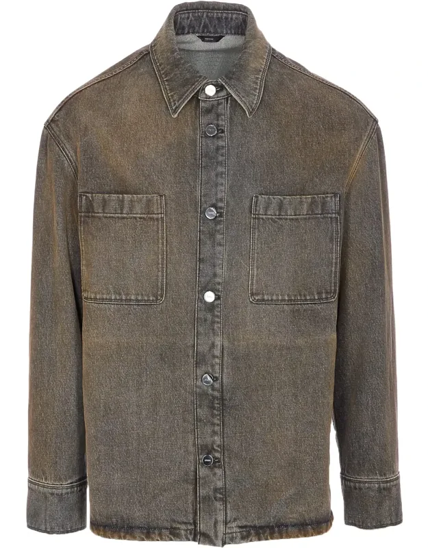 Overdyed Denim Shirt