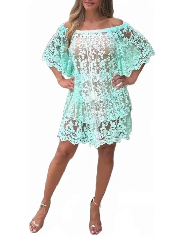 Cuba See Through Short Dress