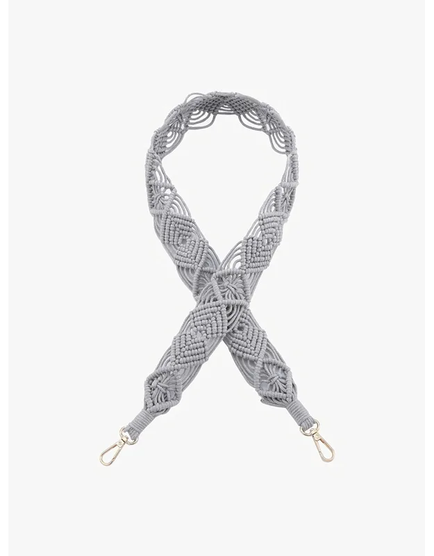 Woven Macrame Crossbody Purse Strap