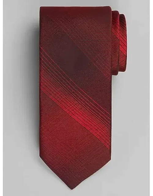 Tonal Degrade Plaid Tie