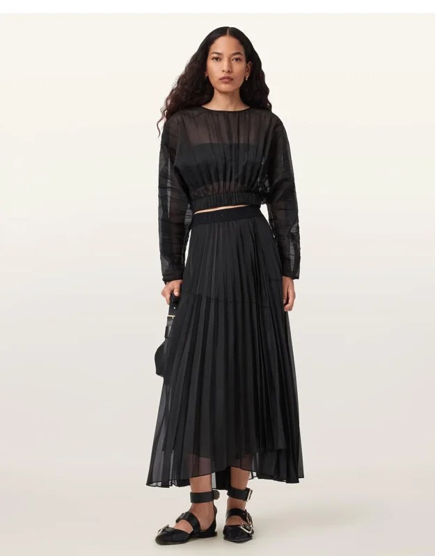 Micaela Pleated Skirt
