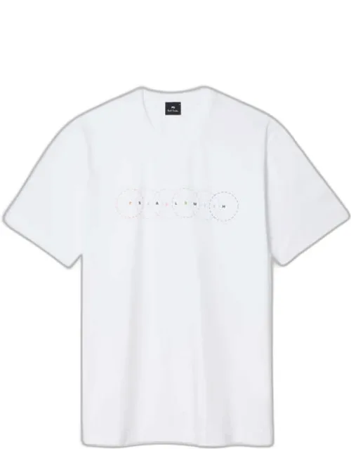 Multi Circles Print T-shirt