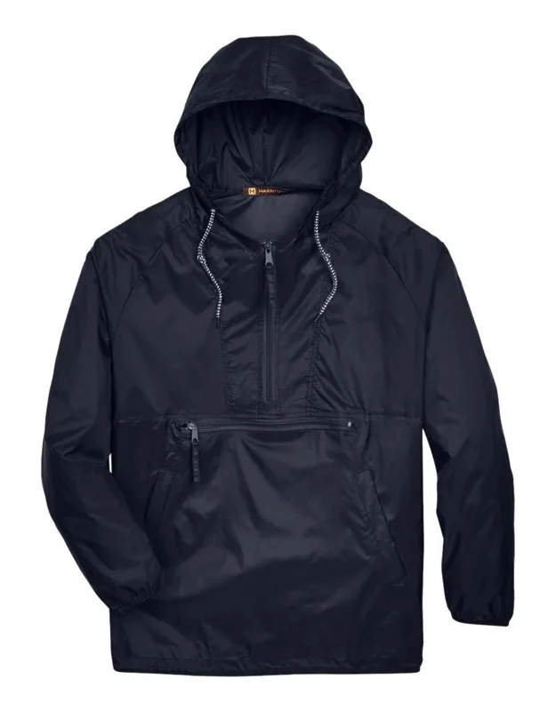 Packable Hooded Nylon Jacket