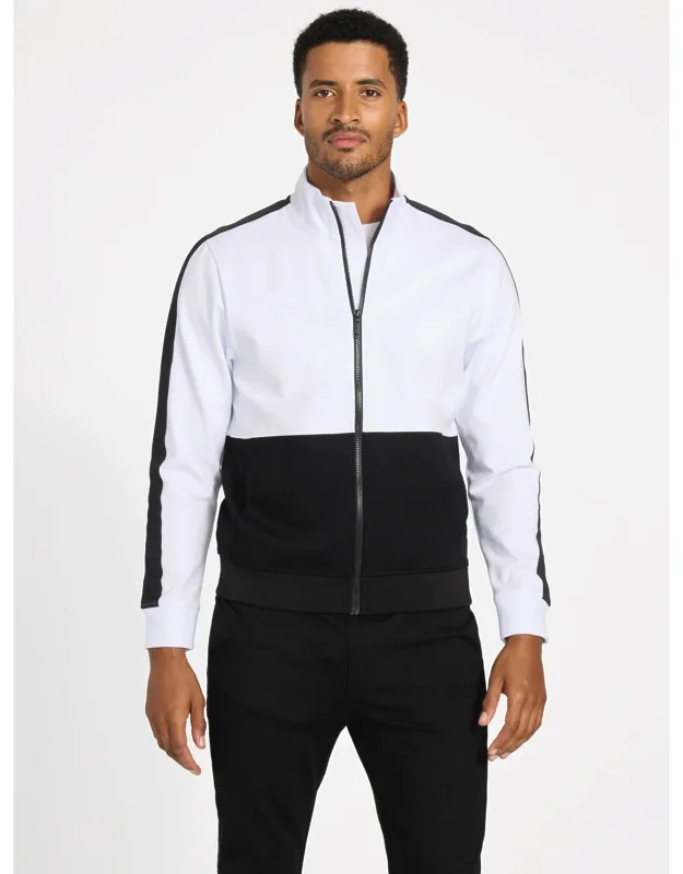 Color-block Zip Jacket