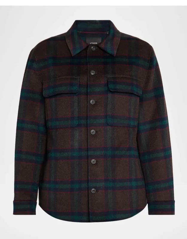 Plaid Shirt Jacket