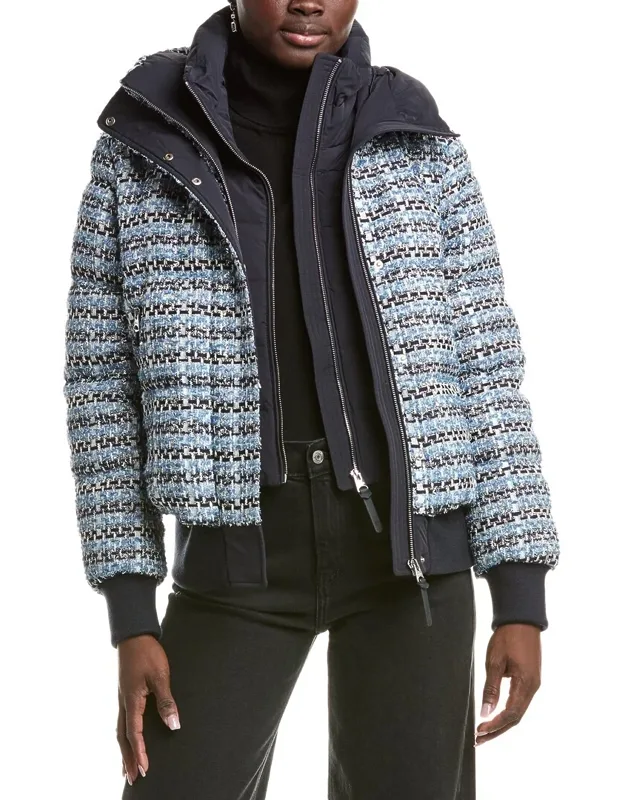 Shirley Tweed Down Coat
