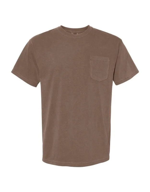 Garment-dyed Heavyweight Pocket T-shirt