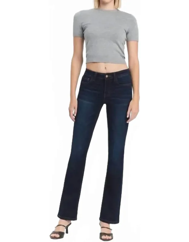 Marlowe Mid Rise Bootcut Jeans