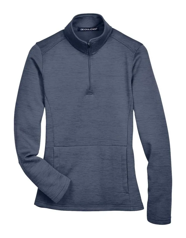 Newbury Melange Fleece Quarter-zip Pullover