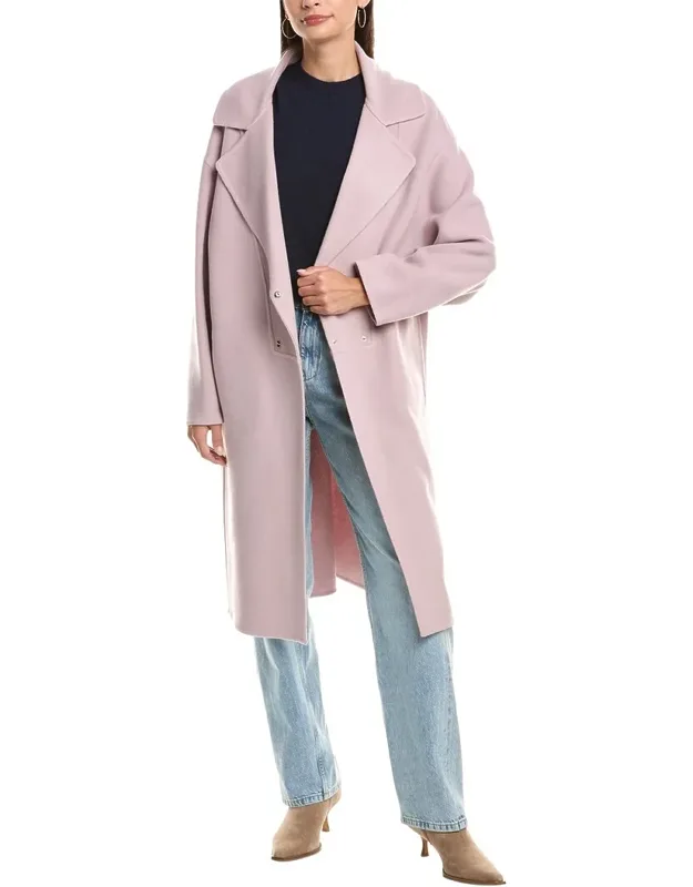 Wool-blend Coat