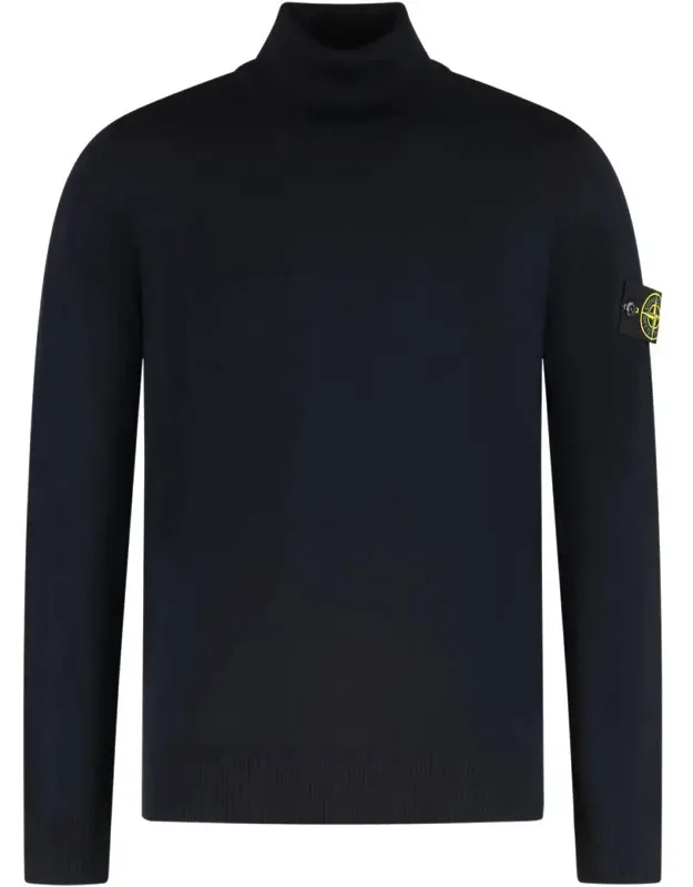 Sweater With Turtleneck In Wool