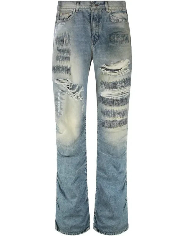 5-pocket Straight-leg Jeans