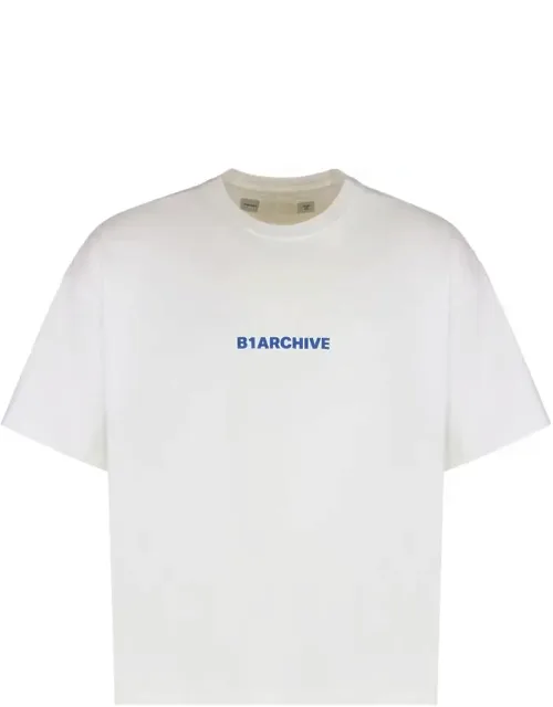 Cotton Crew-neck T-shirt