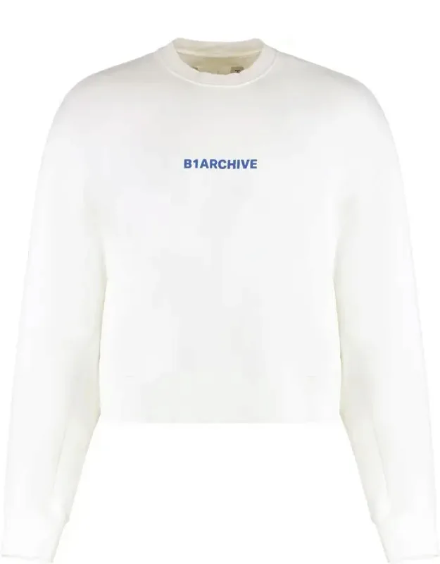 Cotton Crew-neck Sweatshirt