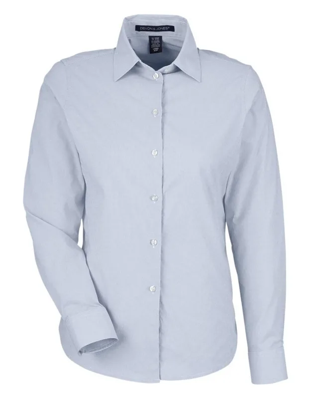 Crownlux Performance Microstripe Dress Shirt