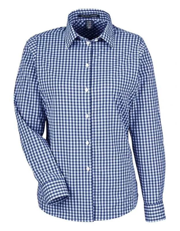 Crownlux Performance Gingham Dress Shirt