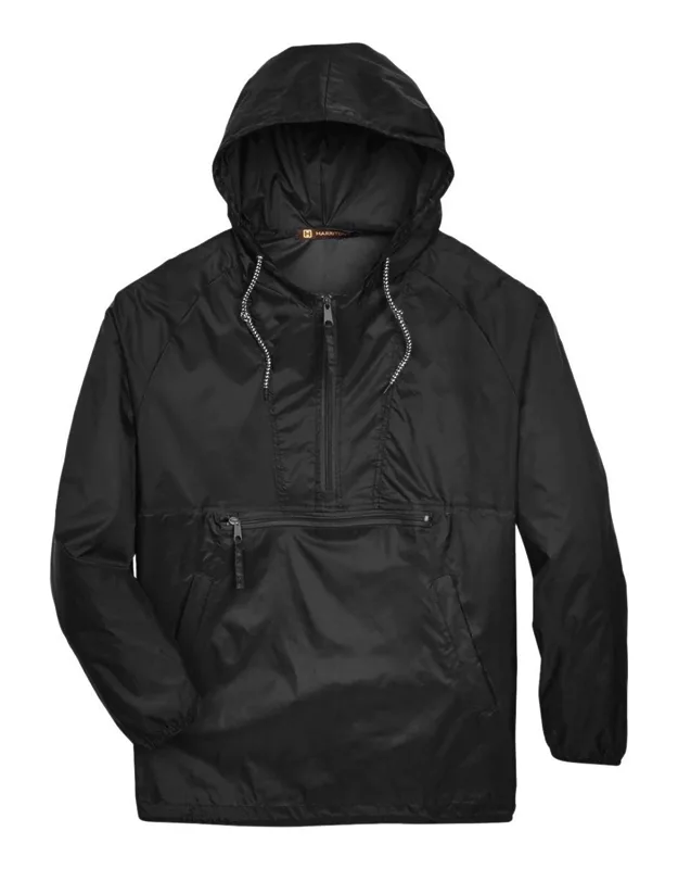 Packable Hooded Nylon Jacket