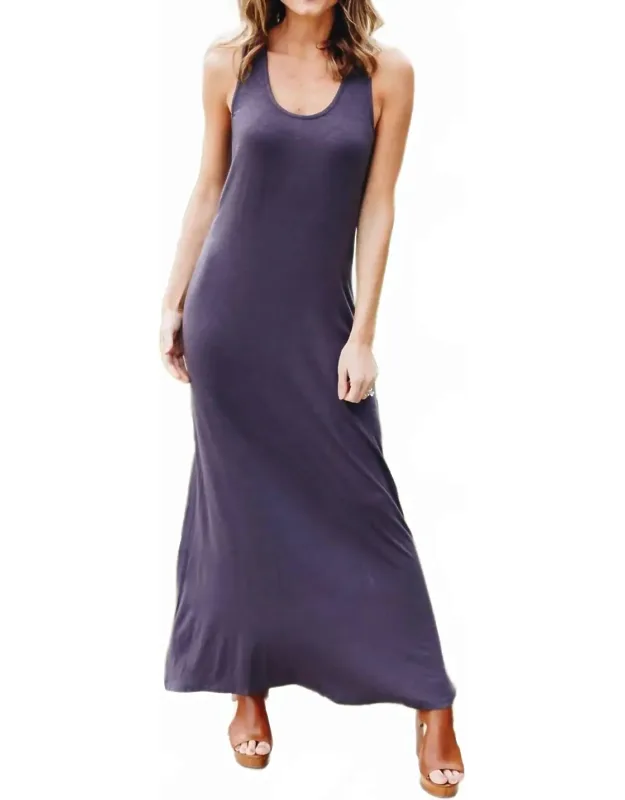 Twisted Back Maxi Dress