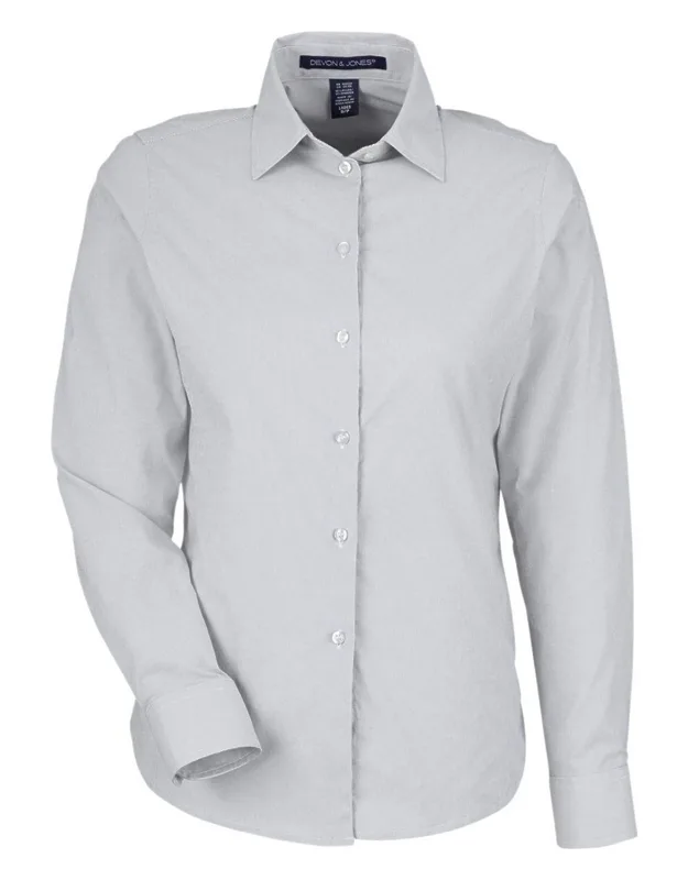 Crownlux Performance Microstripe Dress Shirt