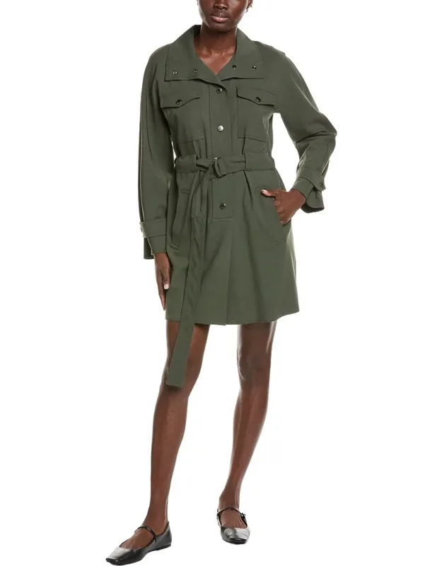Wool-blend Mini Dress