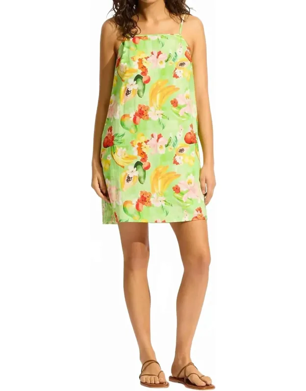 Tropique Bandeau Mini Dress