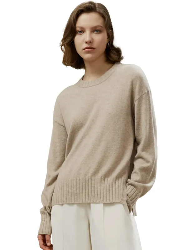 Crew Neck Cashmere Sweater