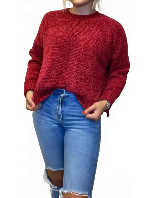 Chenille Sweater