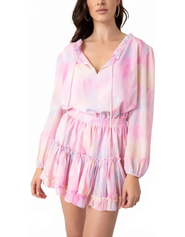 Multi Color Mini Dress