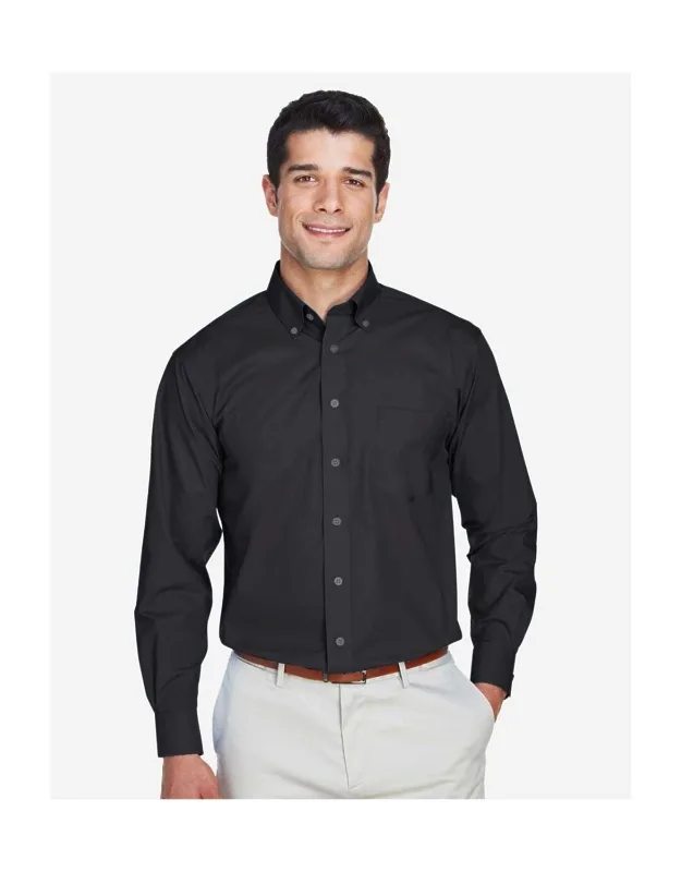 Crown Collection Tall Broadcloth Woven Dress Shirt