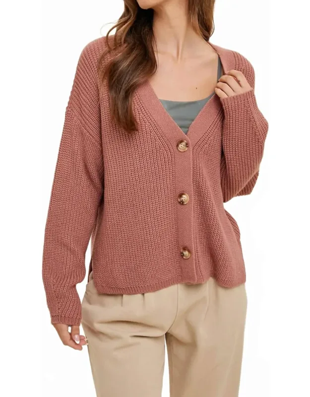 Textured Cardigan