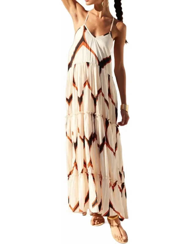 Geo Maxi Dress