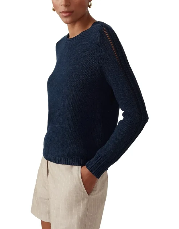Linen-blend Sweater