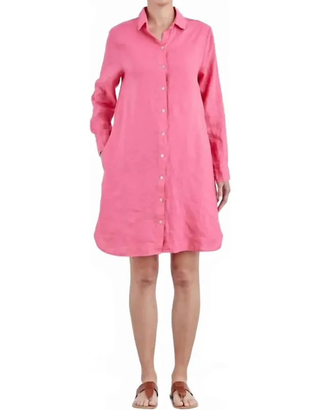 Linen Shirt Dress