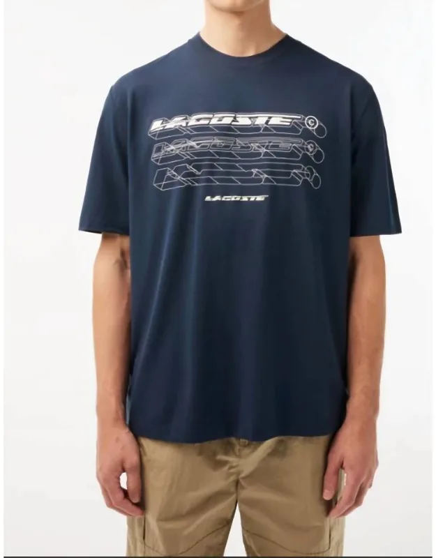 Loose Fit Organic Cotton Piqué T-shirt