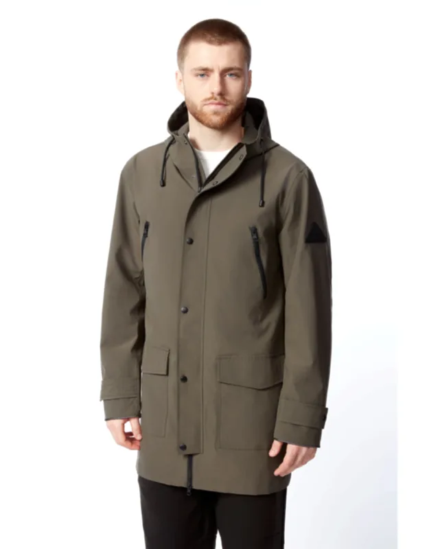 Banks Drawstring Raincoat
