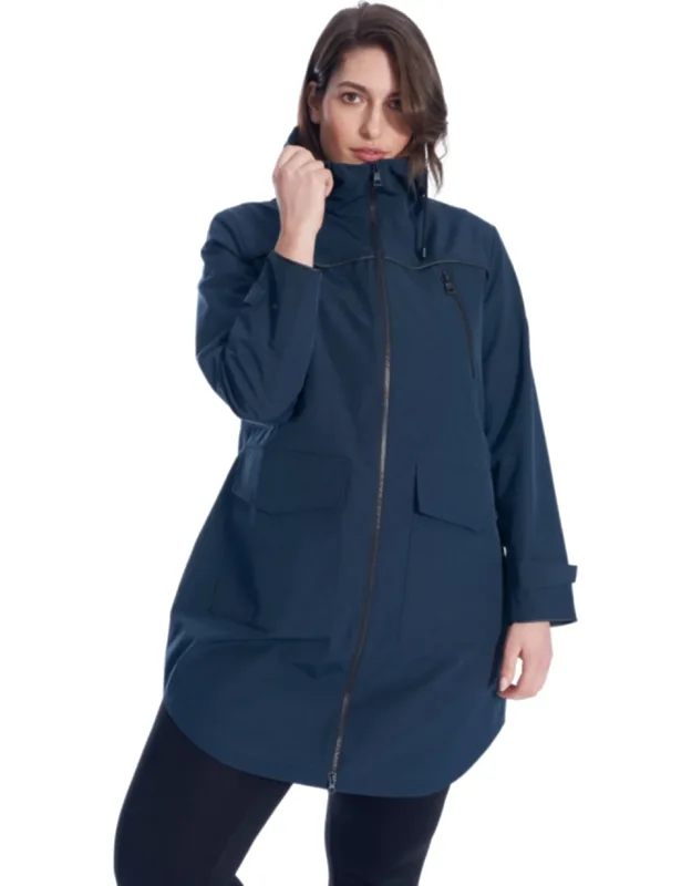 Drawstring Raincoat