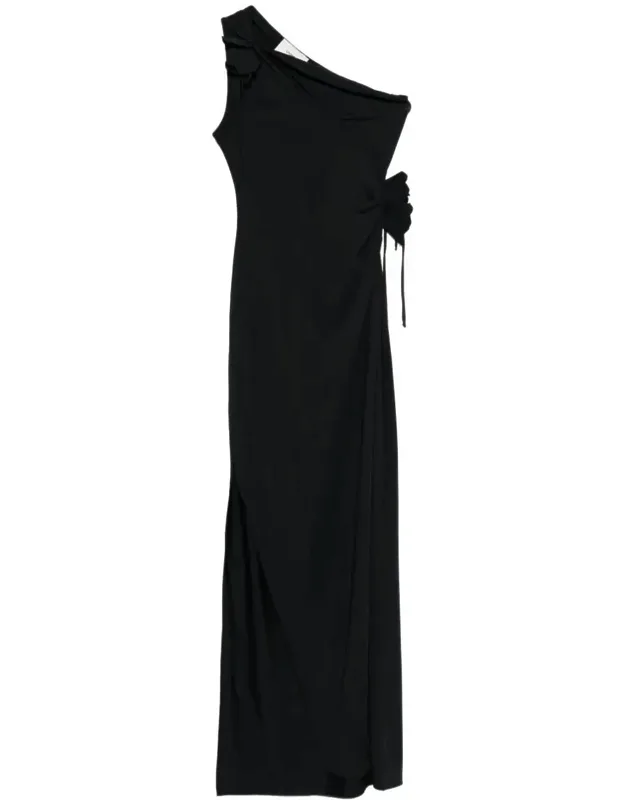 Asymmetric Flower Gown
