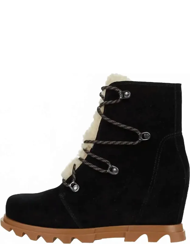Joan Of Arctic Wedge Iii Lace Cozy Boots