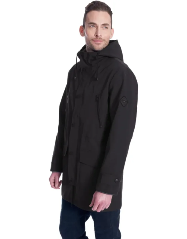 Banks Drawstring Raincoat