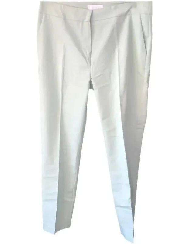 Straight-leg Cut Pants For Timeless Elegance