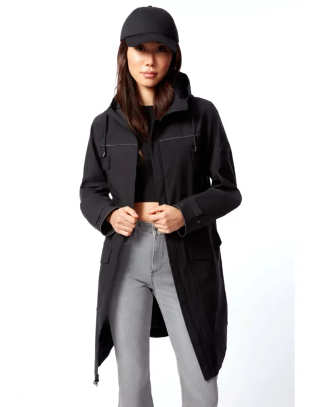 Drawstring Raincoat