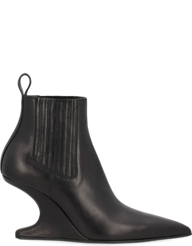 Ankle Sharp Boots