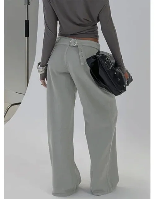 Incognito Low Rise Wide Leg Cargo Jeans