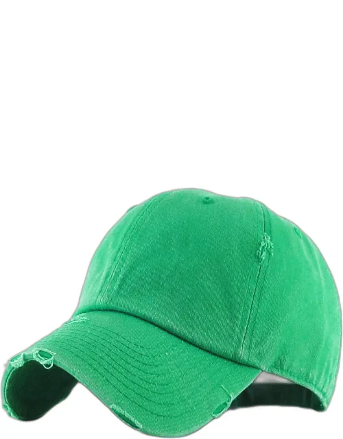 Plain Vintage Baseball Cap - Adjustable Cotton Design