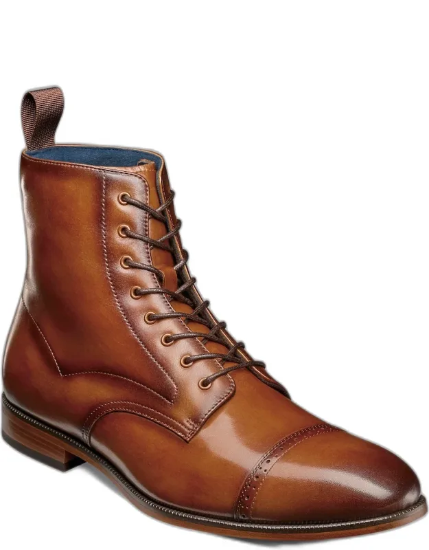 Henry Cap Toe Lace Boots