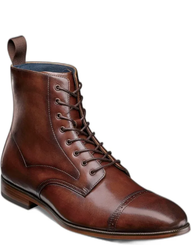Henry Cap Toe Lace Boots