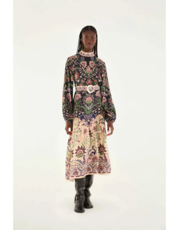 Marvelous Garden Midi Dress