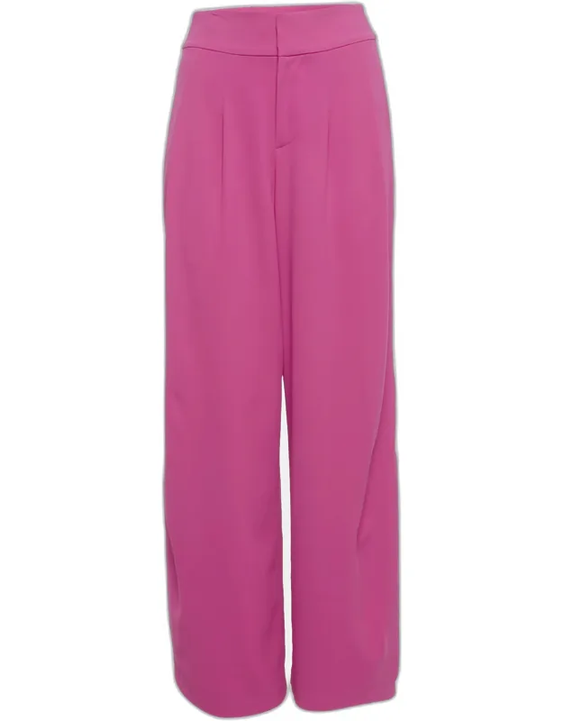 Crepe Flared Trousers