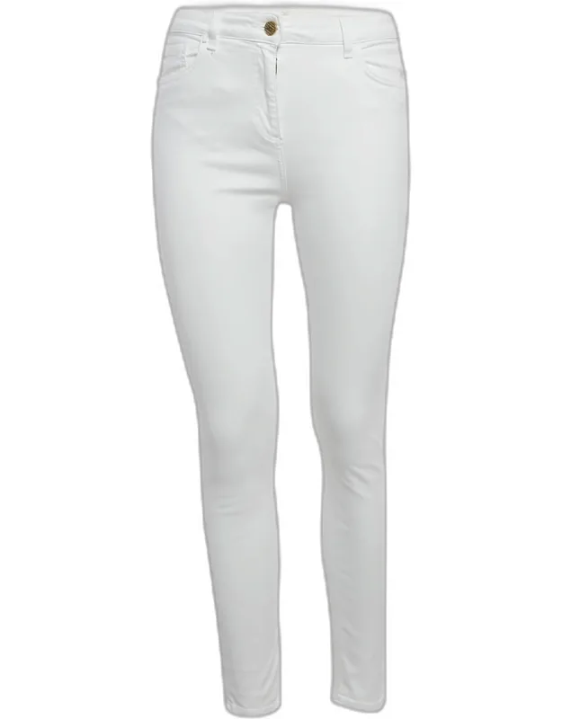 High Waist Denim Skinny Fit Jeans